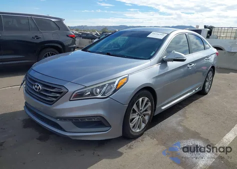 2015 Hyundai Sonata Sport из США, поврежденный, VIN 5NPE34AF4FH050922